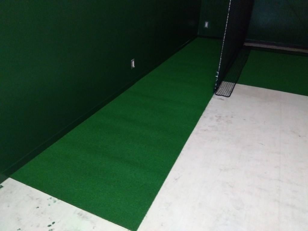 インドアゴルフネット設置工事
