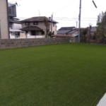 防球ネット及び人工芝設置工事