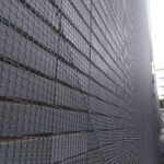 外壁剝落防止ネット設置工事