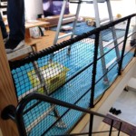 アスレチック・落下防止ネット設置工事