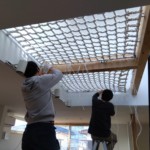 アスレチック・落下防止ネット設置工事