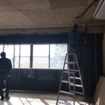 シミュレーションゴルフネット設置工事