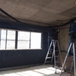 シミュレーションゴルフネット設置工事