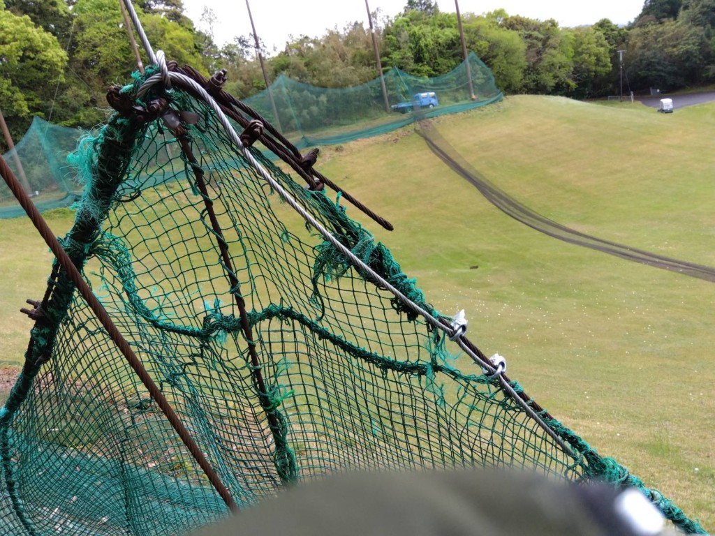 巻ワイヤー・滑車交換工事