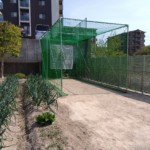 ゴルフネット設置工事