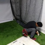 インドアゴルフネット改良工事