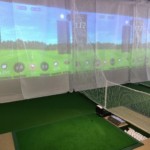 インドアゴルフネット工事