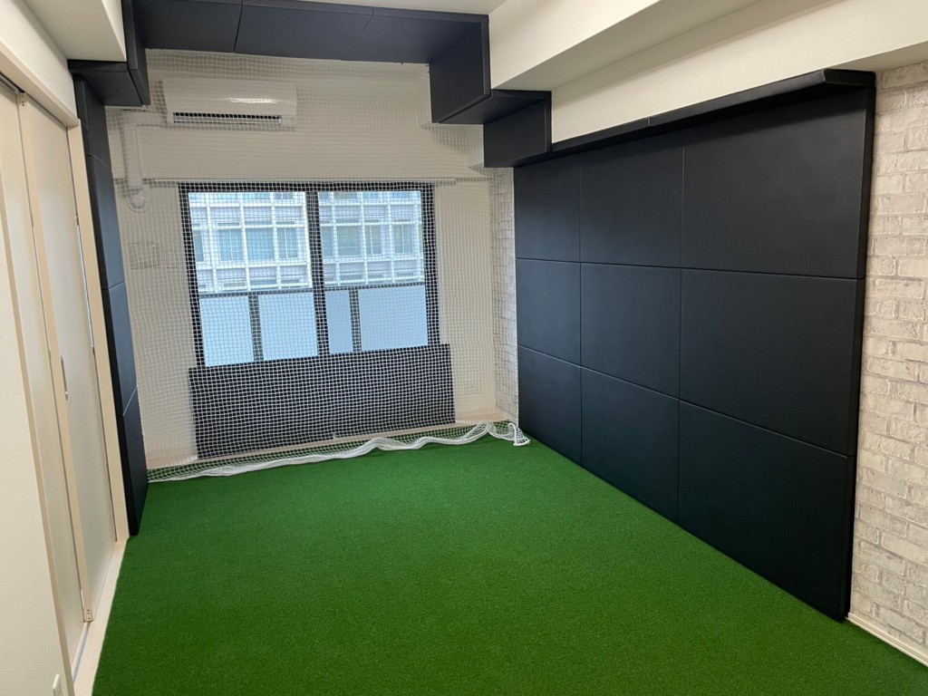インドアゴルフ設置工事