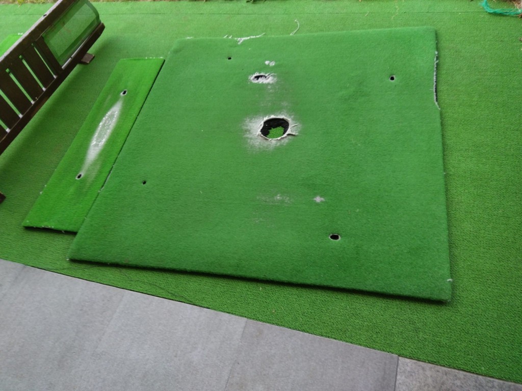 コーナーゴム設置工事