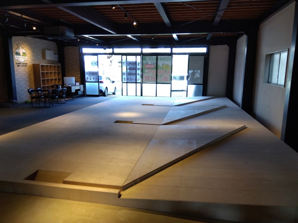 インドアゴルフ練習場新設工事