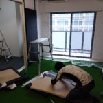 インドアゴルフ設置工事