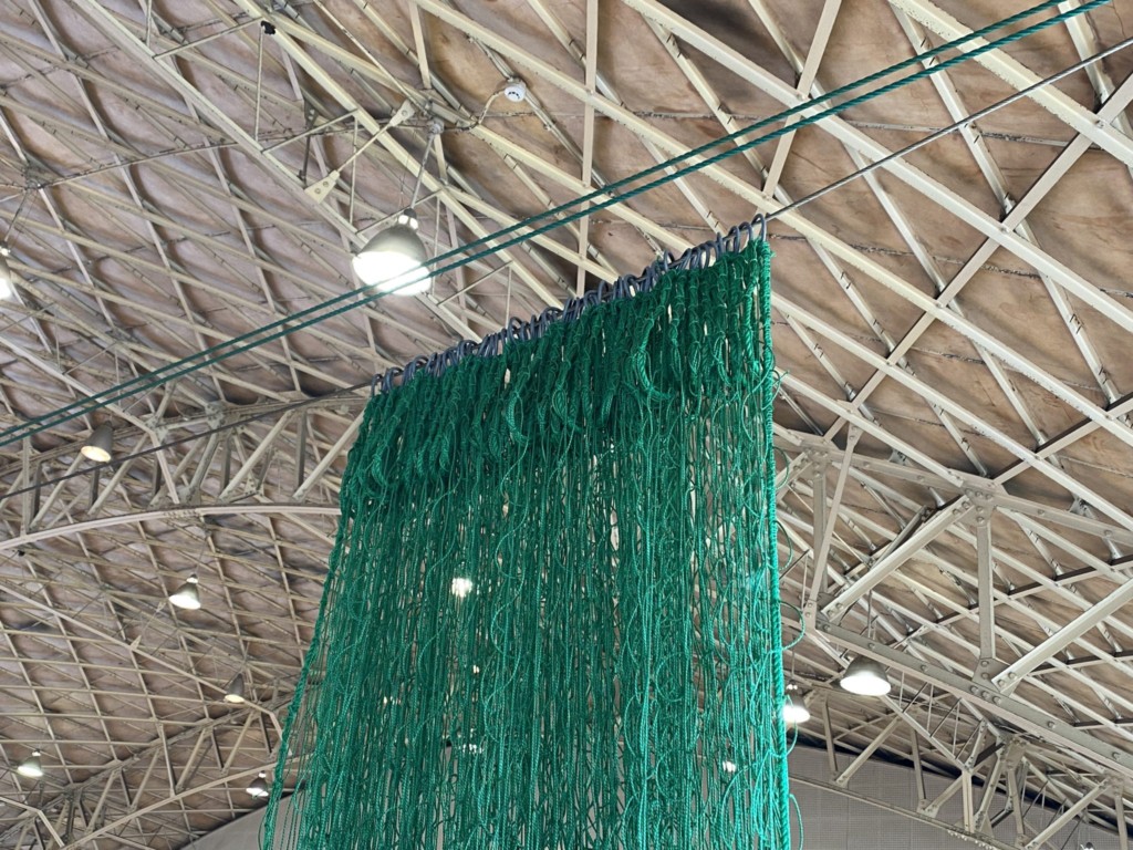 ネット補修工事