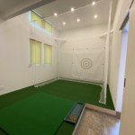 インドアゴルフネット設置工事