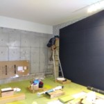 インドアゴルフネット工事