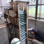 縦コンベアベルト交換工事