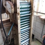 縦コンベアベルト交換工事