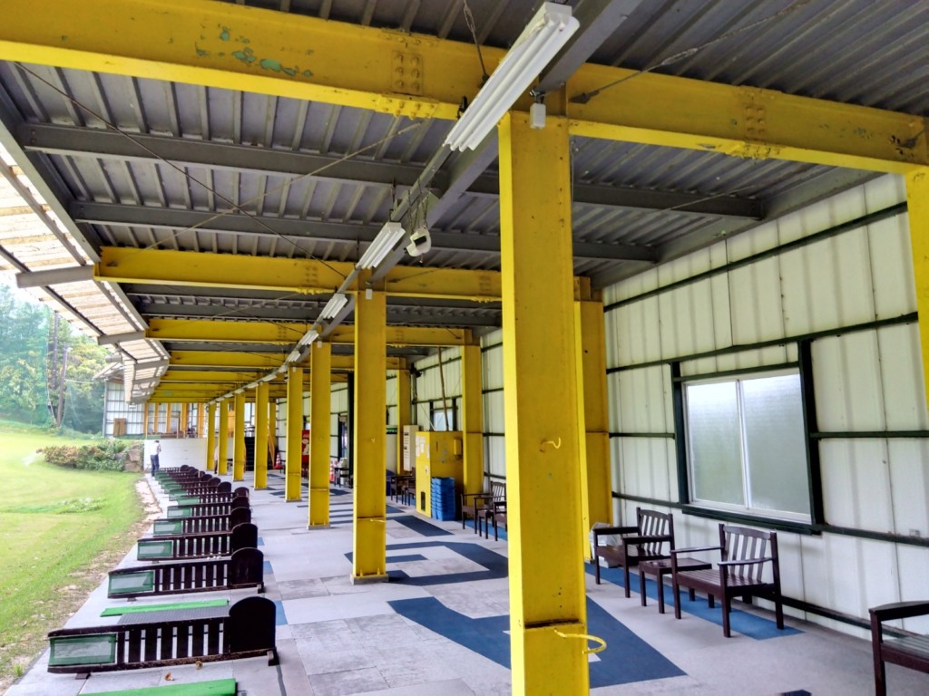 打席上扇風機設置工事