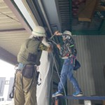 倉庫内防虫ネット設置工事