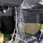 インドアゴルフネット工事