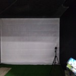 インドアゴルフネット工事