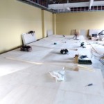 インドアゴルフ練習場新設工事