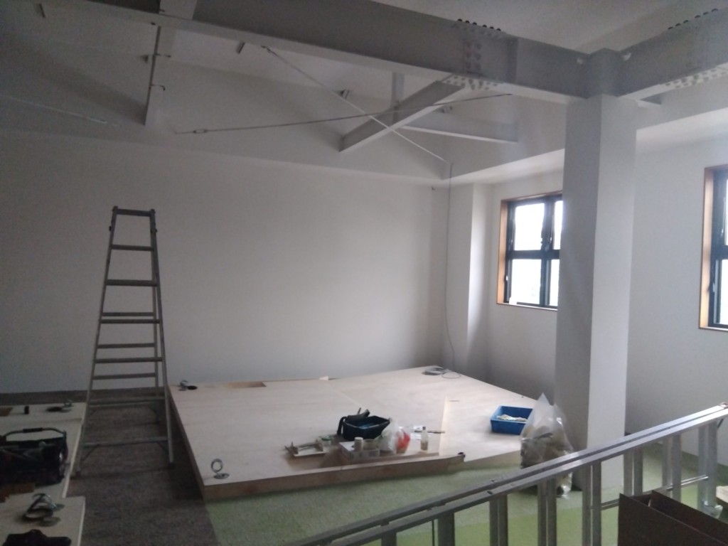 インドアゴルフ練習場新設工事