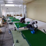 インドアゴルフ練習場新設工事