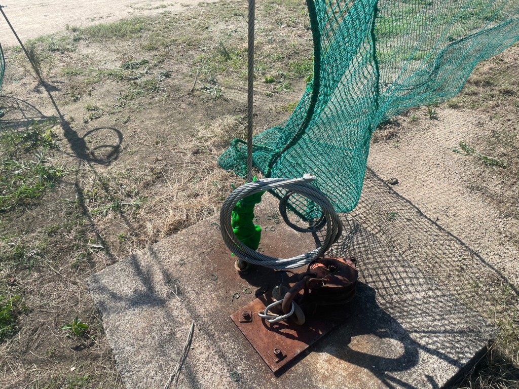 ガイドワイヤー交換他工事