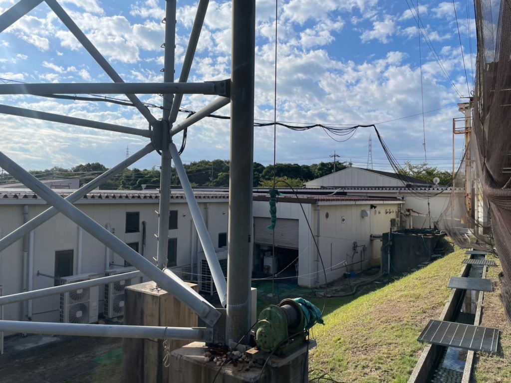 ワイヤー交換・補修工事