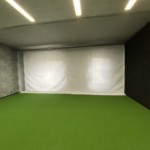 インドアゴルフネット設置工事