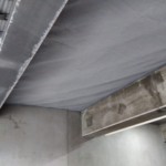 コンクリート剝落防止ネット設置工事