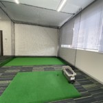 インドアゴルフネット設置工事