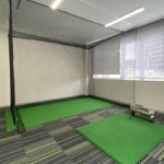 インドアゴルフネット設置工事