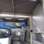 防球ネット設置工事