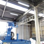 防球ネット設置工事