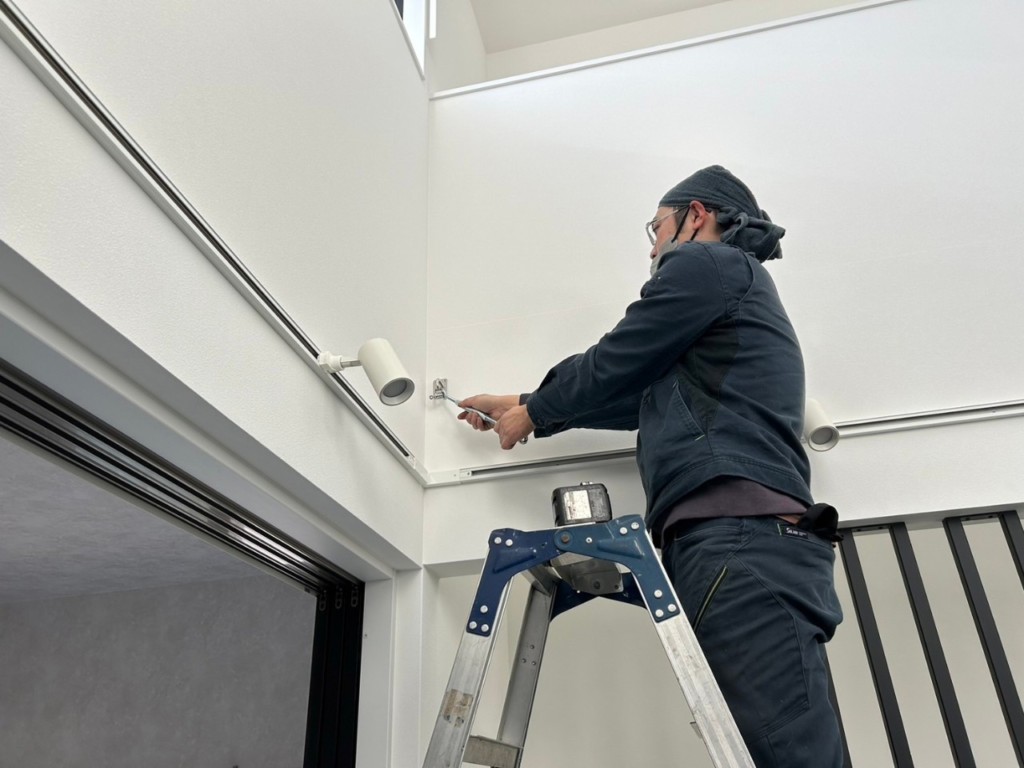 アスレチックネット設置工事