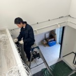 アスレチックネット設置工事