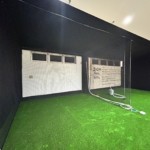 インドアゴルフネット設置工事