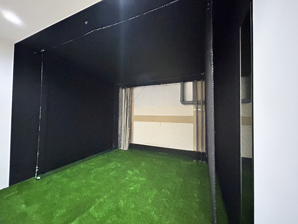 インドアゴルフネット設置工事
