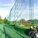 防球ネット張替工事