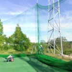 防球ネット張替工事