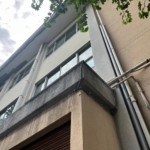 外壁剥落防止ネット設置工事