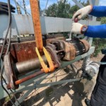 ウインチ交換工事