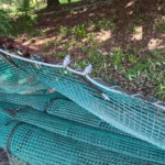 ワイヤー交換及びネット補修工事