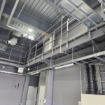 落下防止ネット設置工事