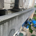 外壁剥落防止ネット設置工事