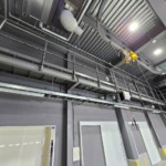 落下防止ネット設置工事