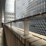 外壁剥落防止ネット設置工事