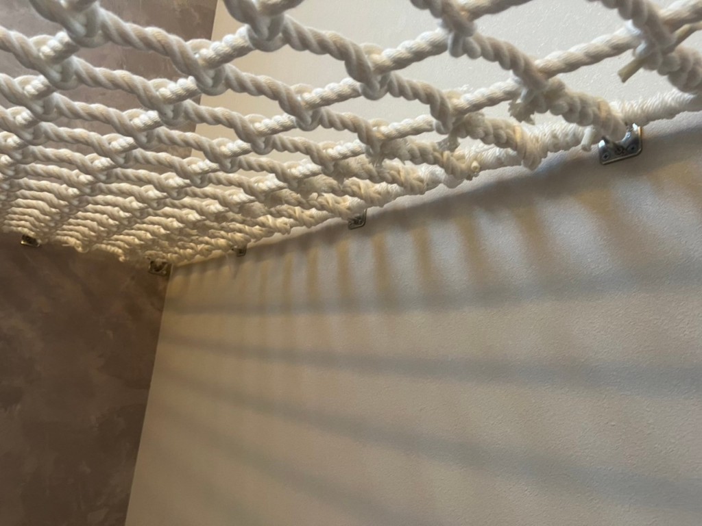 アスレチックネット設置工事