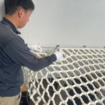 アスレチックネット設置工事